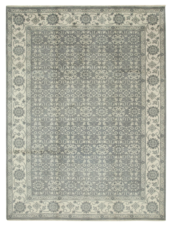 9x12 Grey Oushak Rug -  38356