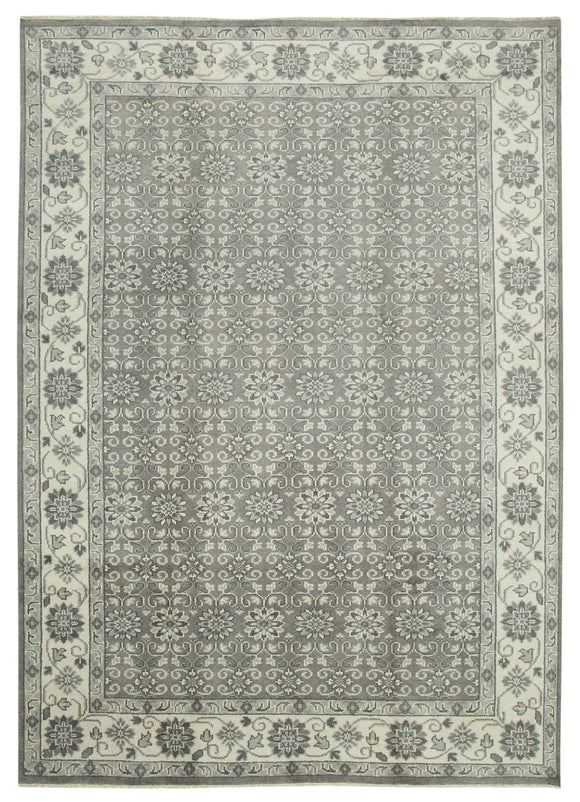 10x14 Grey Oushak Rug -  38589