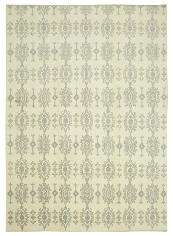 10x14 Beige Oushak Rug -  38593