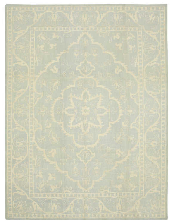 9x12 Beige Oushak Rug -  38618