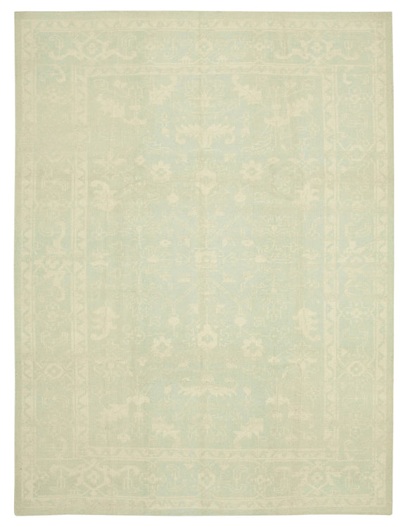 9x12 Beige Oushak Rug -  38623