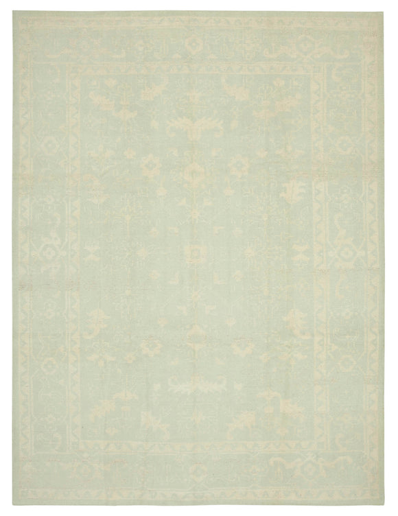 9x12 Beige Oushak Rug -  38625