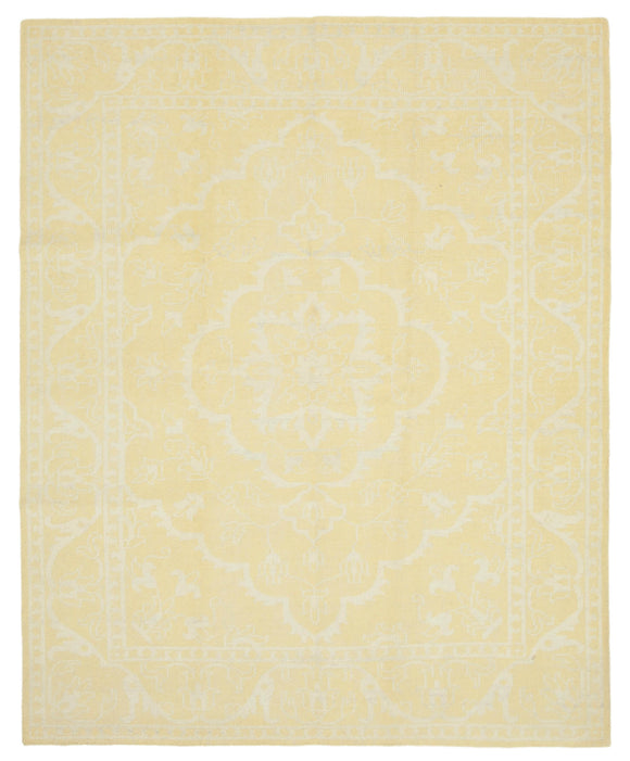8x10 Yellow Oushak Rug -  38629
