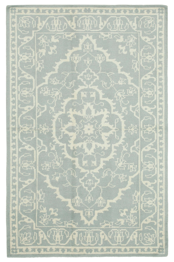 5x8 Beige Oushak Rug -  38633