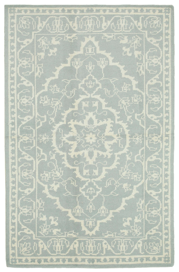 5x8 Beige Oushak Rug -  38634