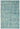 6x9 Blue Moroccan Rug - 39731