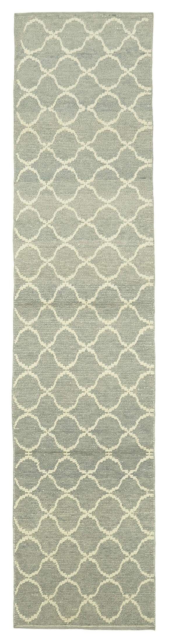 2' 10'' x 12' 6'' Grey Moroccan Runner Rug