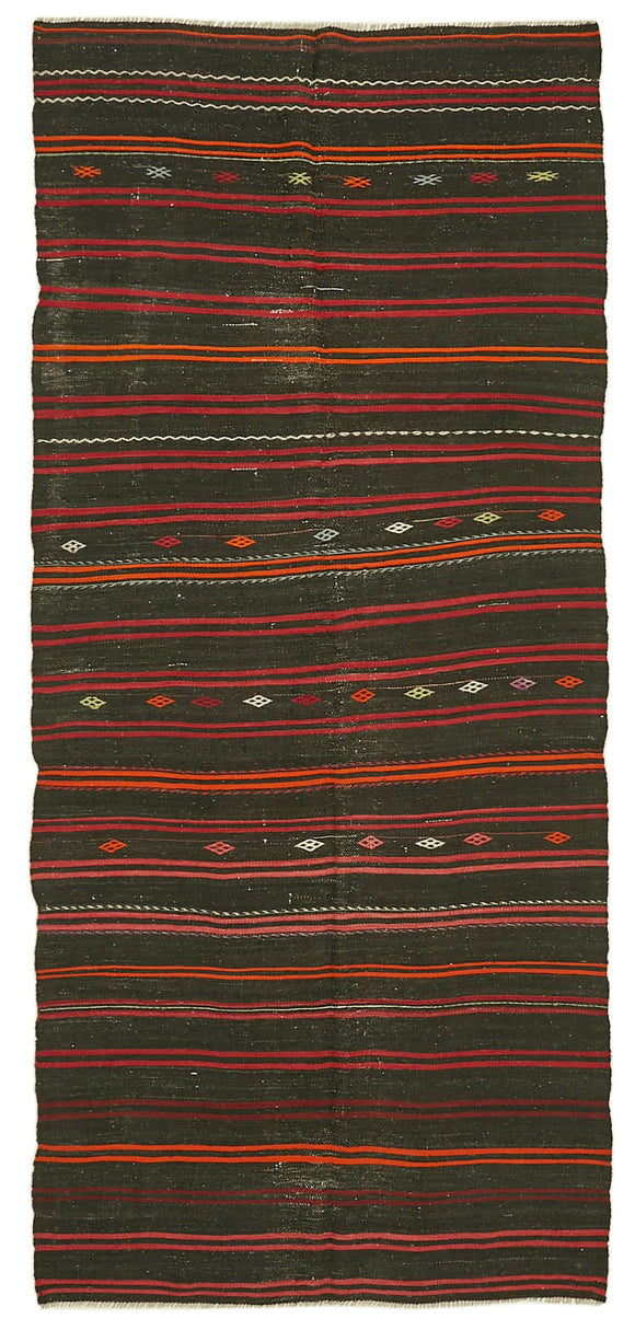 5x12 Vintage Anatolian Kilim Rug - 39918