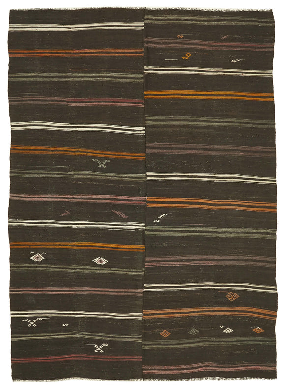 9x12 Vintage Anatolian Kilim Rug - 39933