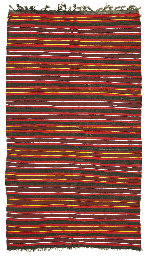 6x10 Vintage Anatolian Kilim Rug - 39956