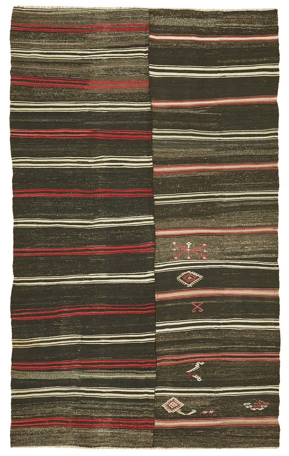 8x12 Vintage Anatolian Kilim Rug - 39960