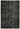 7x10 Black Overdyed Rug - 41194