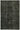 7x11 Black Overdyed Rug - 41222