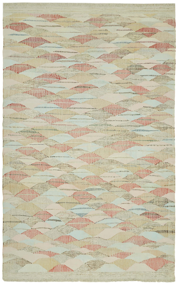 10x15 One-of-a-Kind Turkish Rewoven Rag Rug - 41884