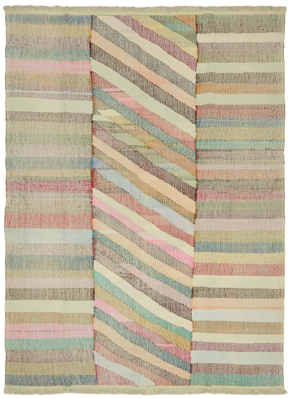 9' 10'' x 13' 1'' Modern Kilim Rug