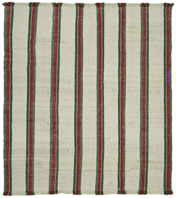 10x11 One-of-a-Kind Turkish Rewoven Rag Rug - 41893