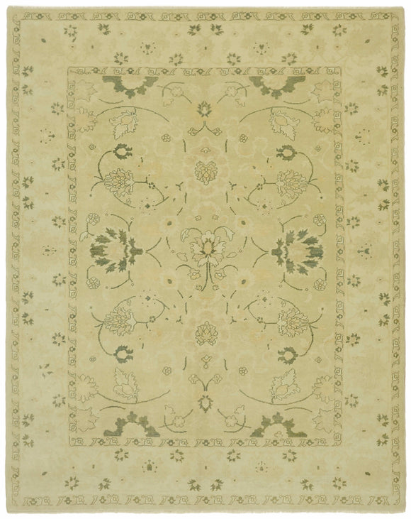 8x10 Handmade Oushak Rug - 42265