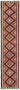 3x13 Vintage Tribal Kilim Runner -42795