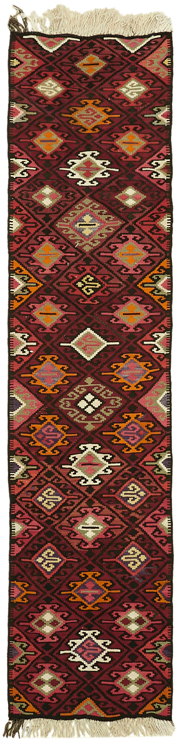 3x11 Vintage Tribal Kilim Runner -42820