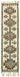 3x12 White Bohemian Runner Kilim Rug -42821