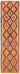 3x11 Vintage Tribal Kilim Runner -43002