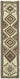 3x12 Vintage Tribal Kilim Runner -43017