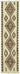 3x12 Vintage Tribal Kilim Runner -43018