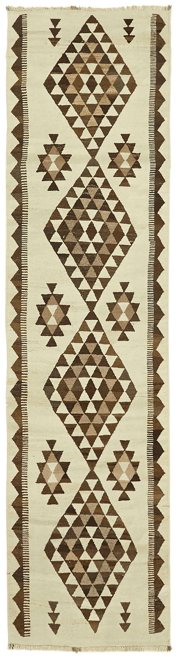 3x12 Vintage Tribal Kilim Runner -43018