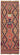 3x9 Vintage Tribal Kilim Runner -43034