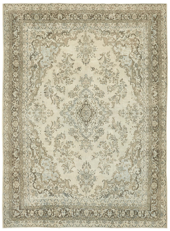 10' x 13' 1'' Vintage Large Area Rug