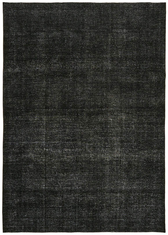 9' 7'' x 13' 1'' Large Black Persian Rug
