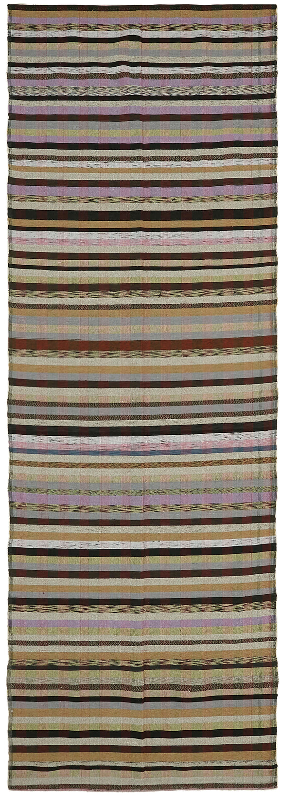 5x14 Vintage Turkish Flatweave Kilim - 43453