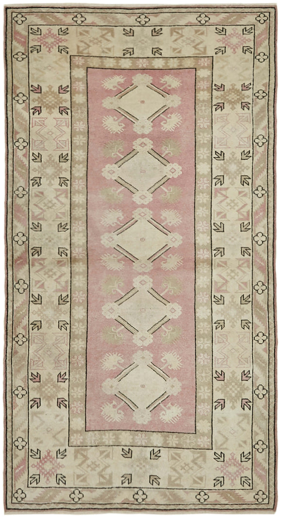 3' 11'' x 7' 1'' Hand Knotted Anatolian Rug