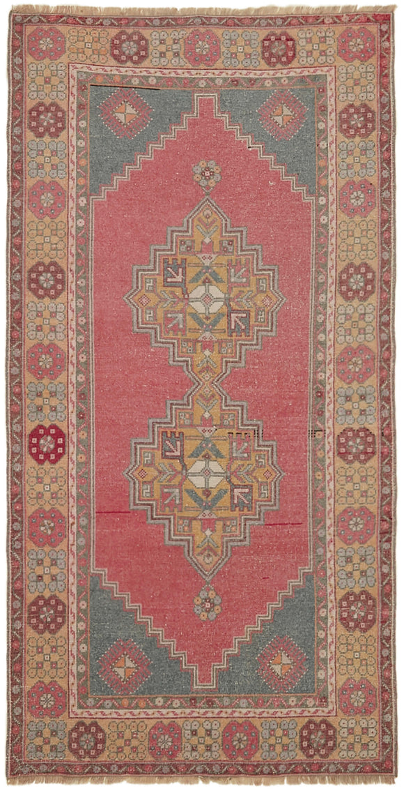 3' 9'' x 7' 2'' Handmade Turkish Rug