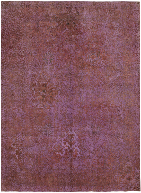 9' 7'' x 12' 8'' Pink Handmade Persian Rug