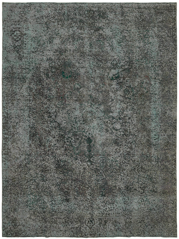 9' 9'' x 13' 1'' Grey Handmade Persian Rug