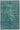 7x10 Turquoise Overdyed Rug - 44198