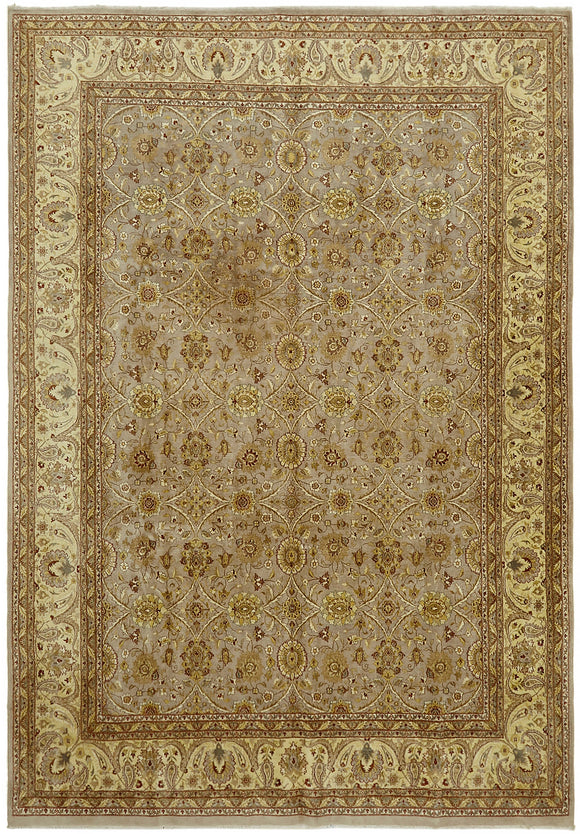 9' x 12' 9'' Beige Vintage Oversized Rug