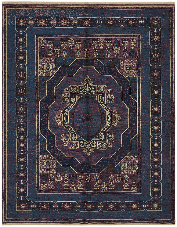 5x7 Hand-Knotted Oushak Rug - 44450