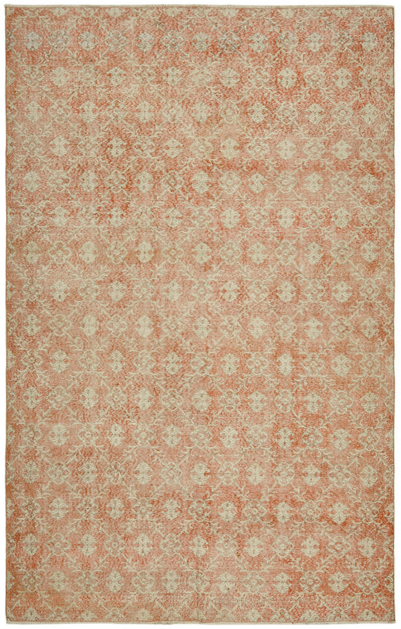 7x11 Red Vintage Rug - 44508