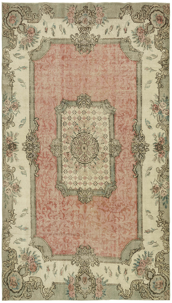 6x11 Turkish Vintage Area Rug - 44568