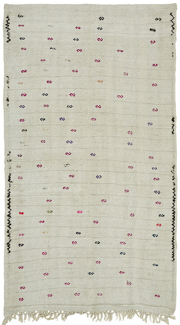 5' 11'' x 10' 2'' Tribal Vintage Hemp Rug