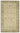 6x10 Vintage Turkish Hand-Knotted Rug - 46087