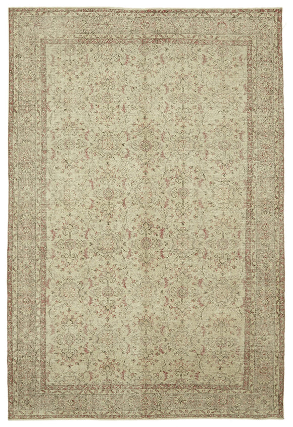 7x10 Turkish Vintage Area Rug - 46105