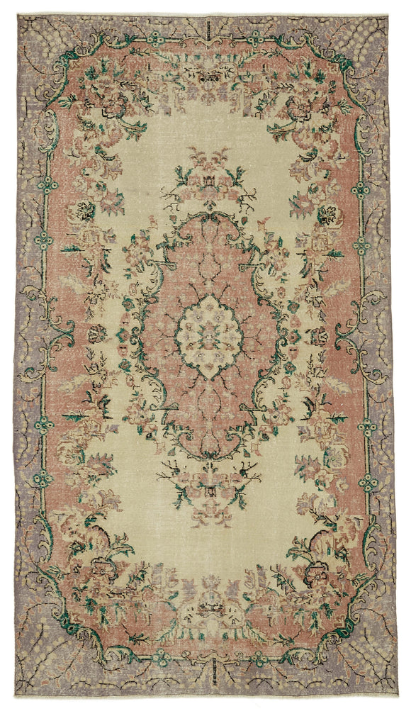 6x11 Turkish Vintage Area Rug - 46111