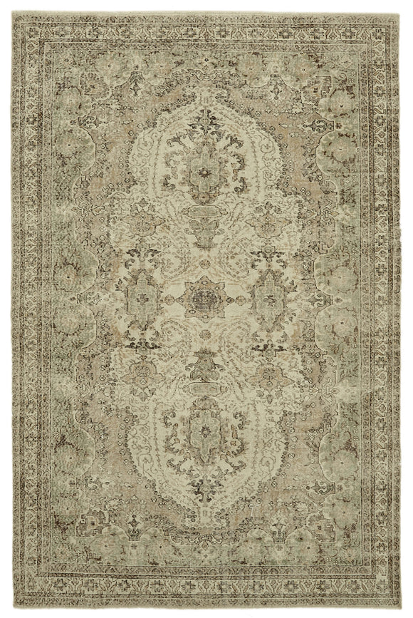 7x10 Turkish Vintage Area Rug - 46119