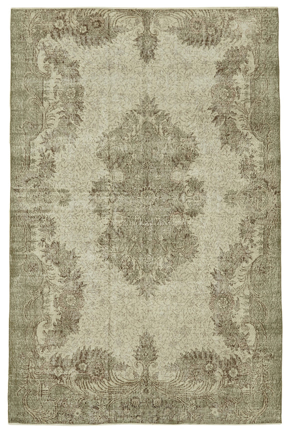 6x9 Turkish Vintage Area Rug - 46365