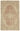 7x12 Beige Vintage Large Area Rug - 46408