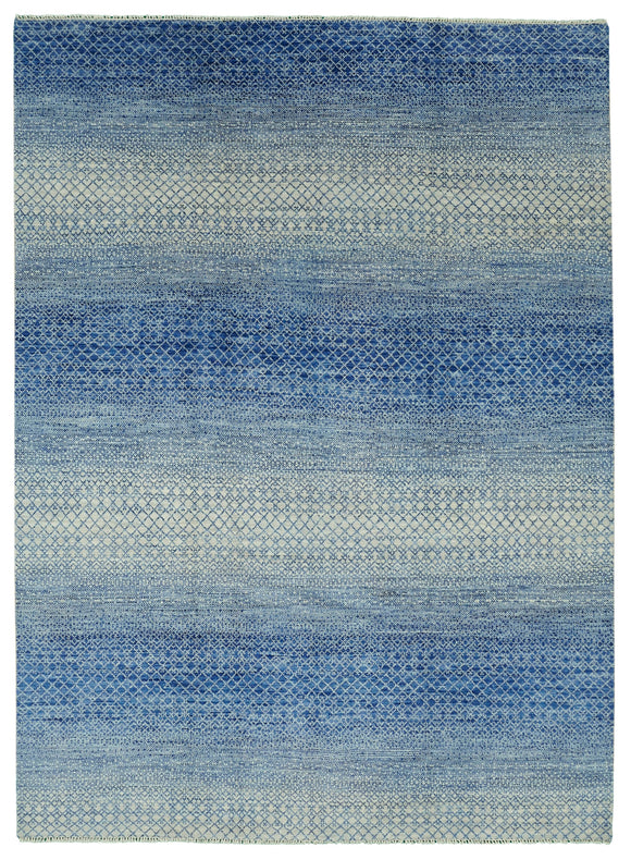 9x12 Blue Oushak Rug -  46549