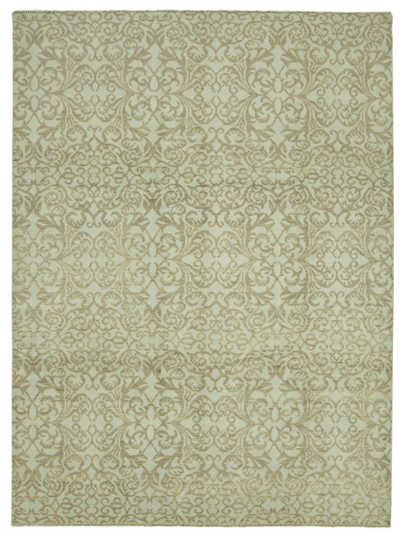 9x12 Blue Oushak Rug -  46553